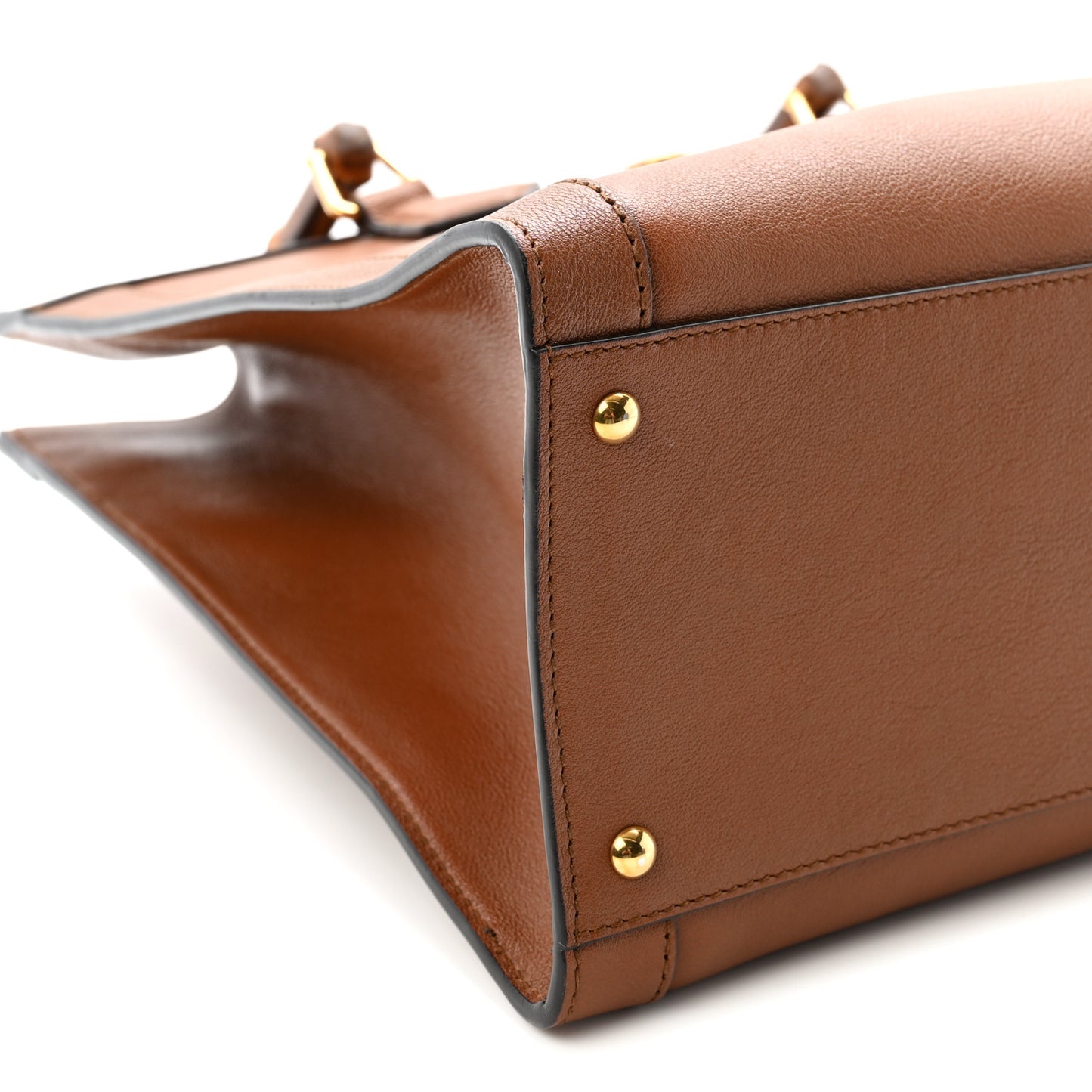 Wonka Grain Calfskin Medium Diana Tote Bag Cuir
