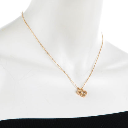Van Cleef & Arpels 18K Rose Gold Vintage Alhambra Pendant Necklace 2 of 6