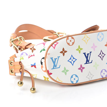 Louis Vuitton Monogram Multicolor Theda GM White 7 of 8