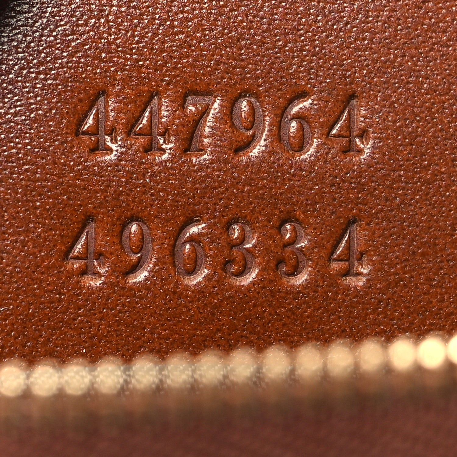 Gucci GG Supreme Monogram Key Case Beige Ebony Cuir 7 of 11