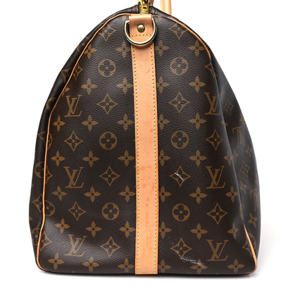 Louis Vuitton Monogram Keepall Bandouliere 55 10 of 13