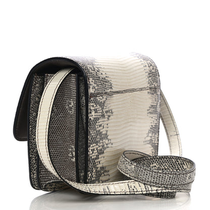 Celine Lizard Small Classic Box Flap Bag Natural 2 of 10