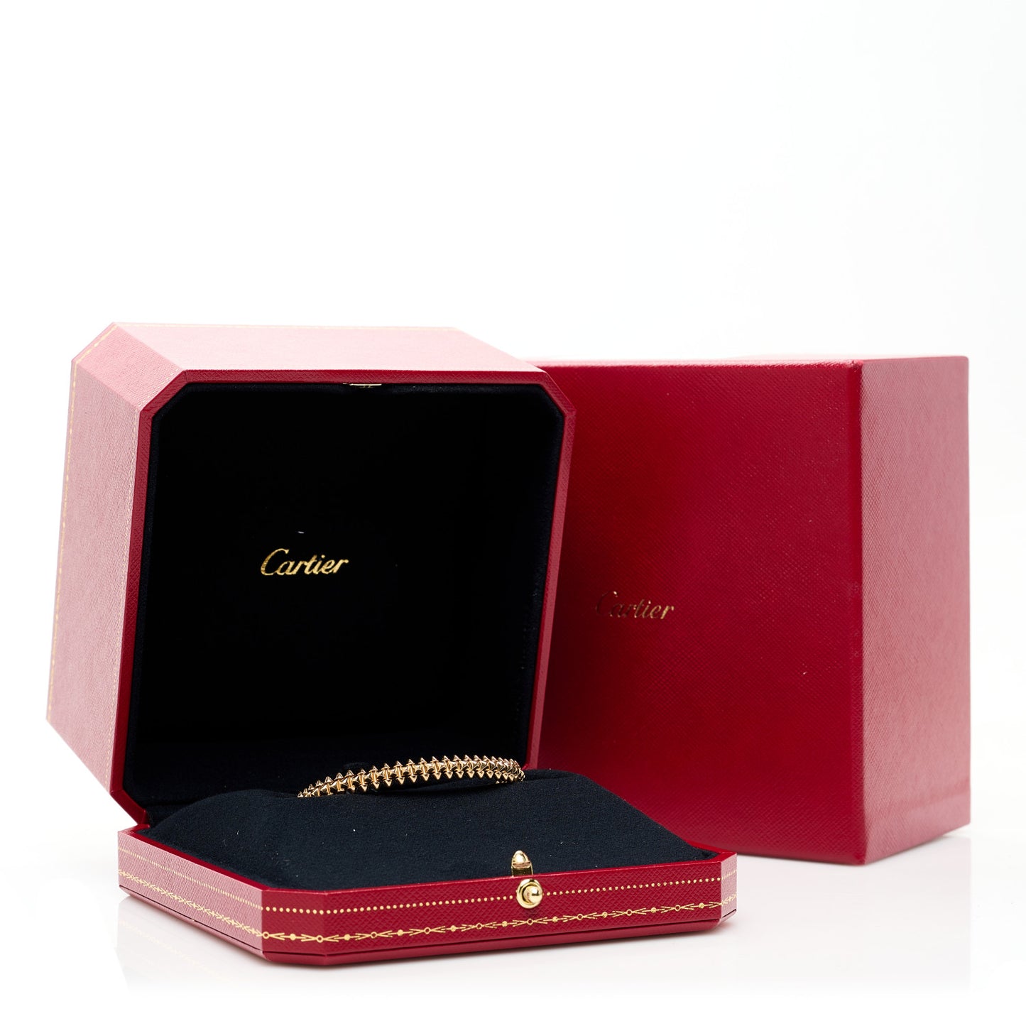 18K Pink Gold Small Clash De Cartier Bracelet 14