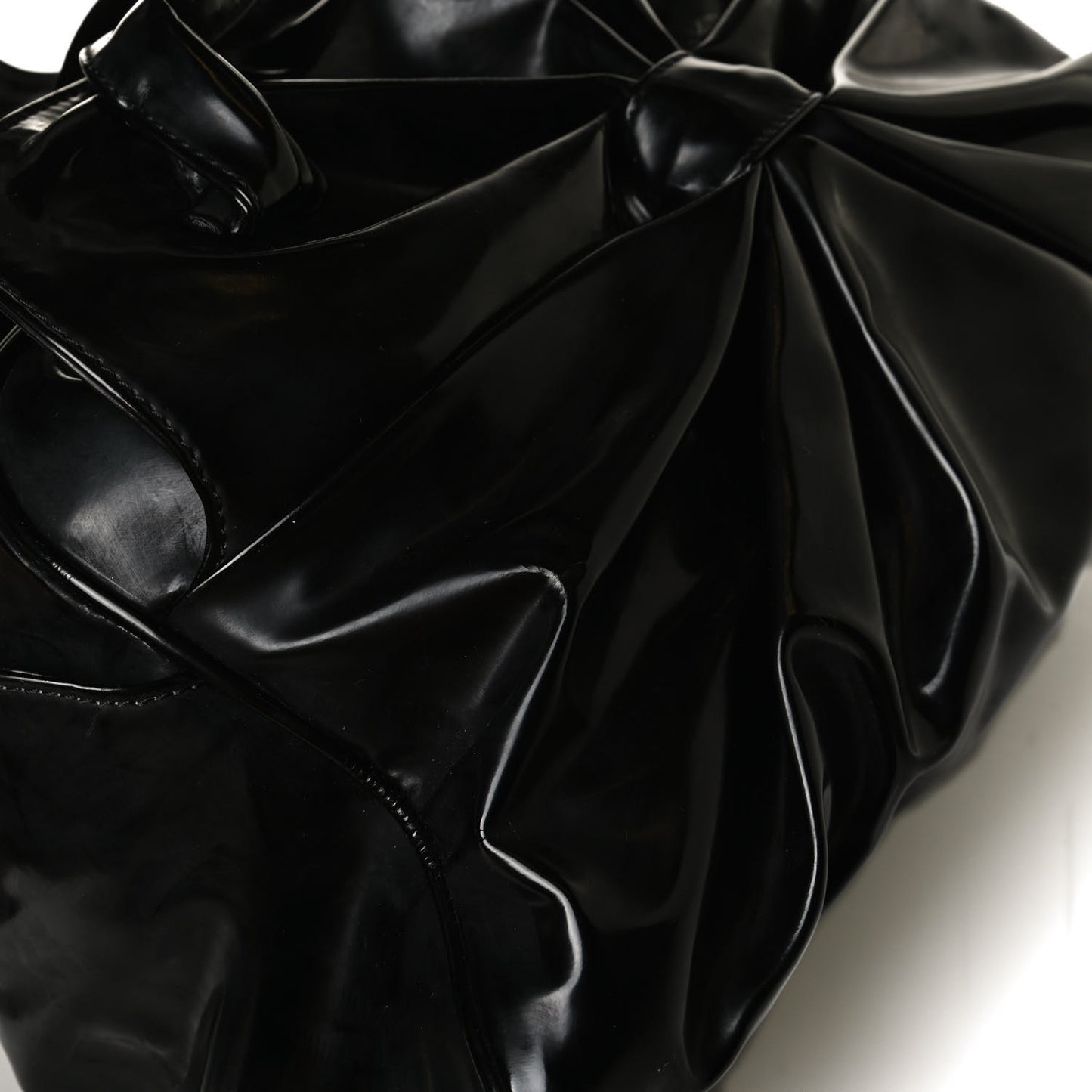 Patent Bow Hobo Black