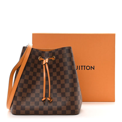 Louis Vuitton Damier Ebene Neonoe MM Safran 11 of 11