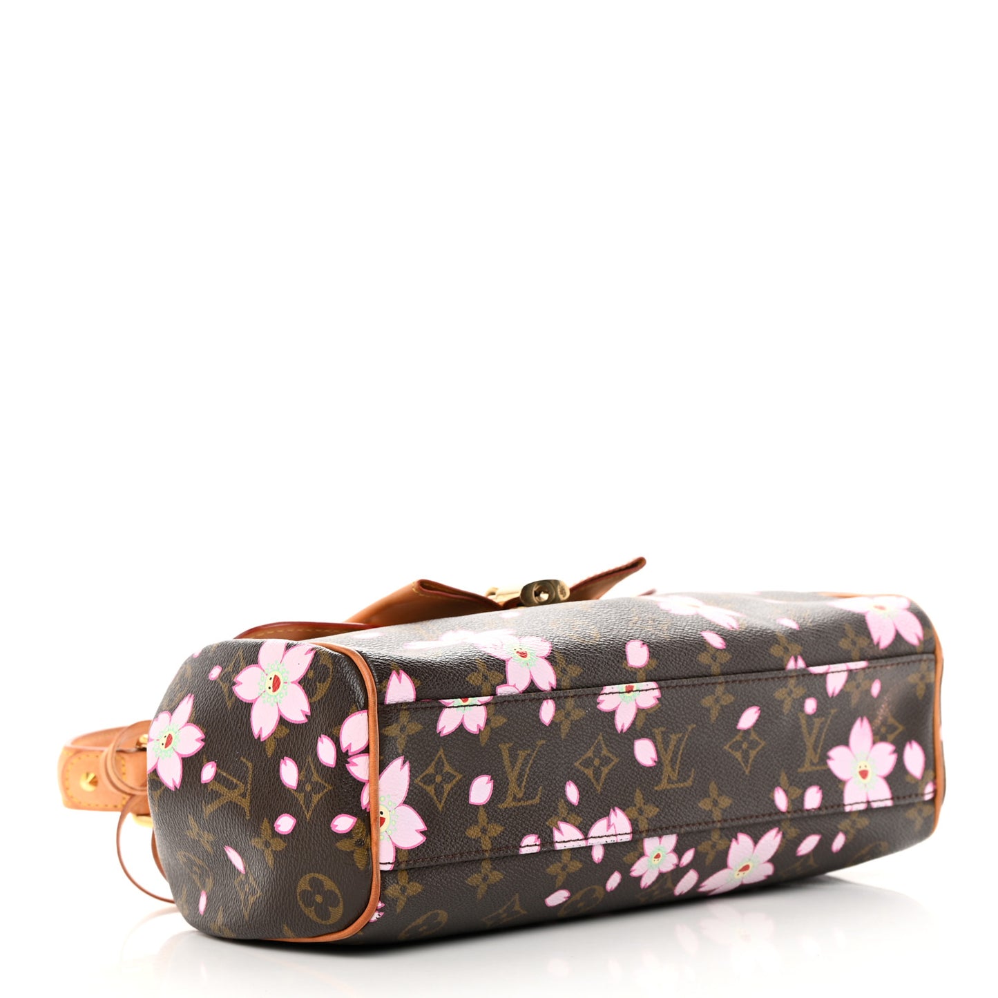 Monogram Cherry Blossom Sac Retro Bag Brown