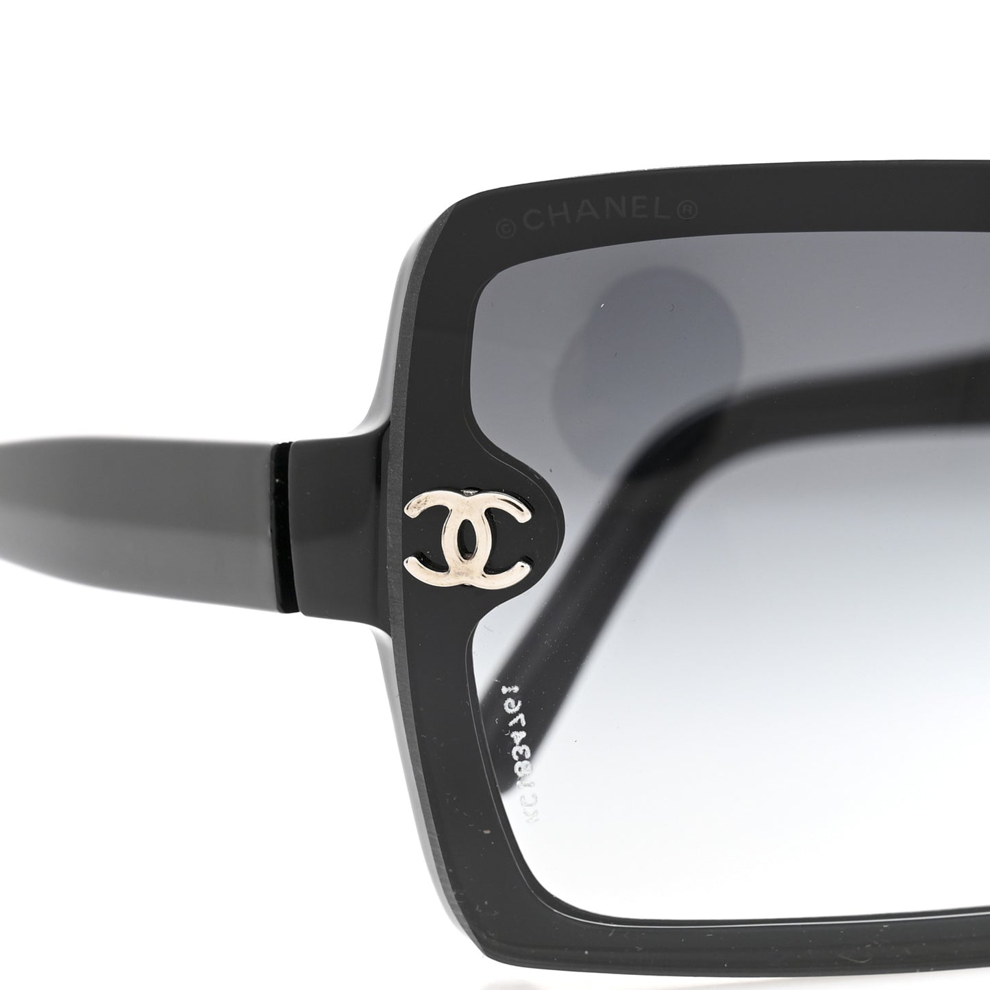 Acetate CC Logo Sunglasses 5065 Black