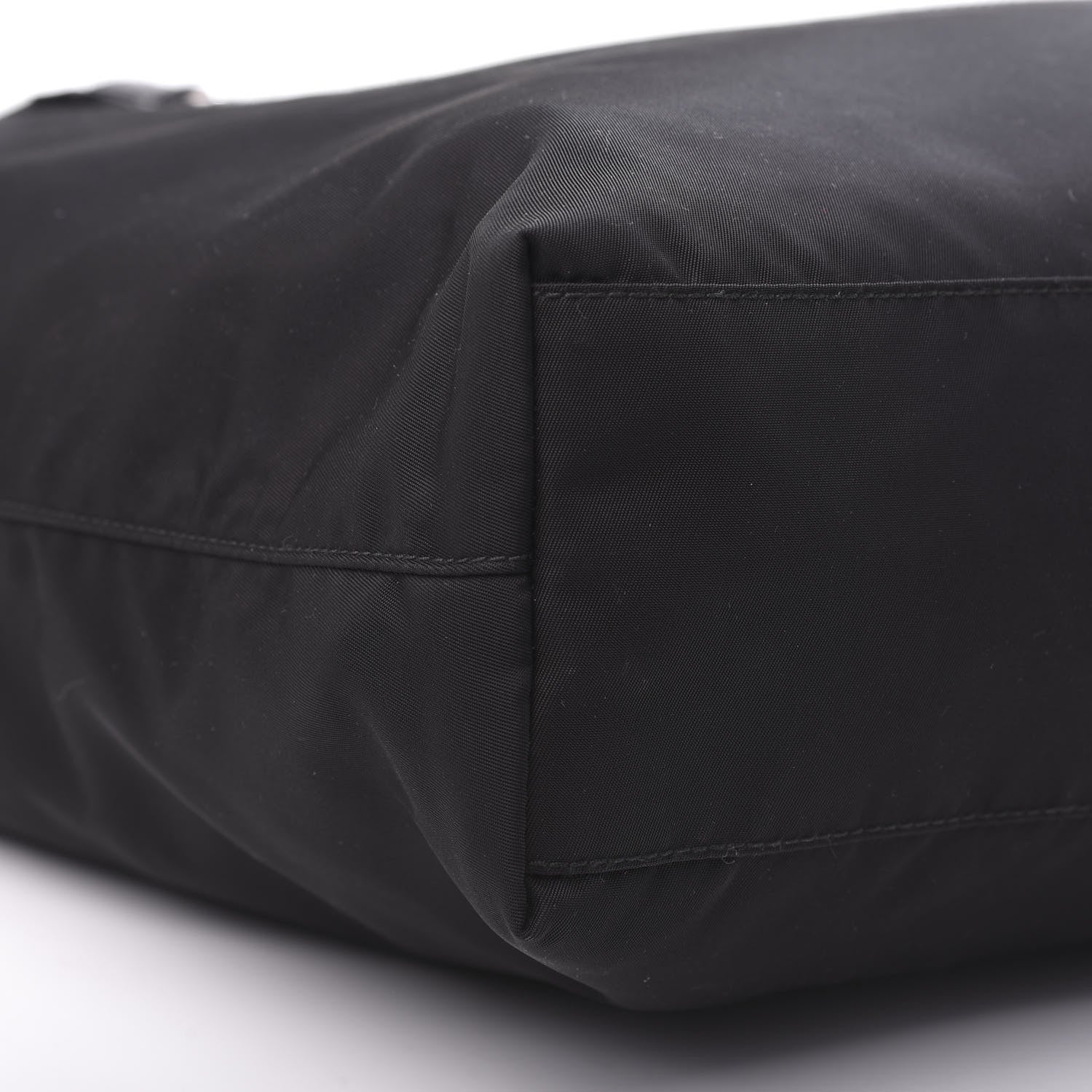 Prada Tessuto Nylon Saffiano Tote Black 9 of 13