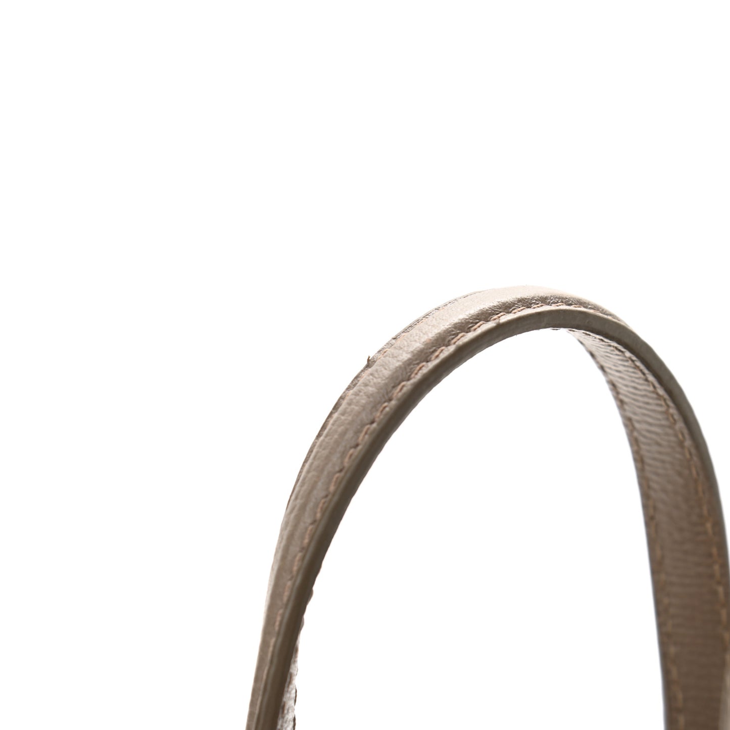 Derby Calfskin House Check Small Banner Tote Pale Taupe