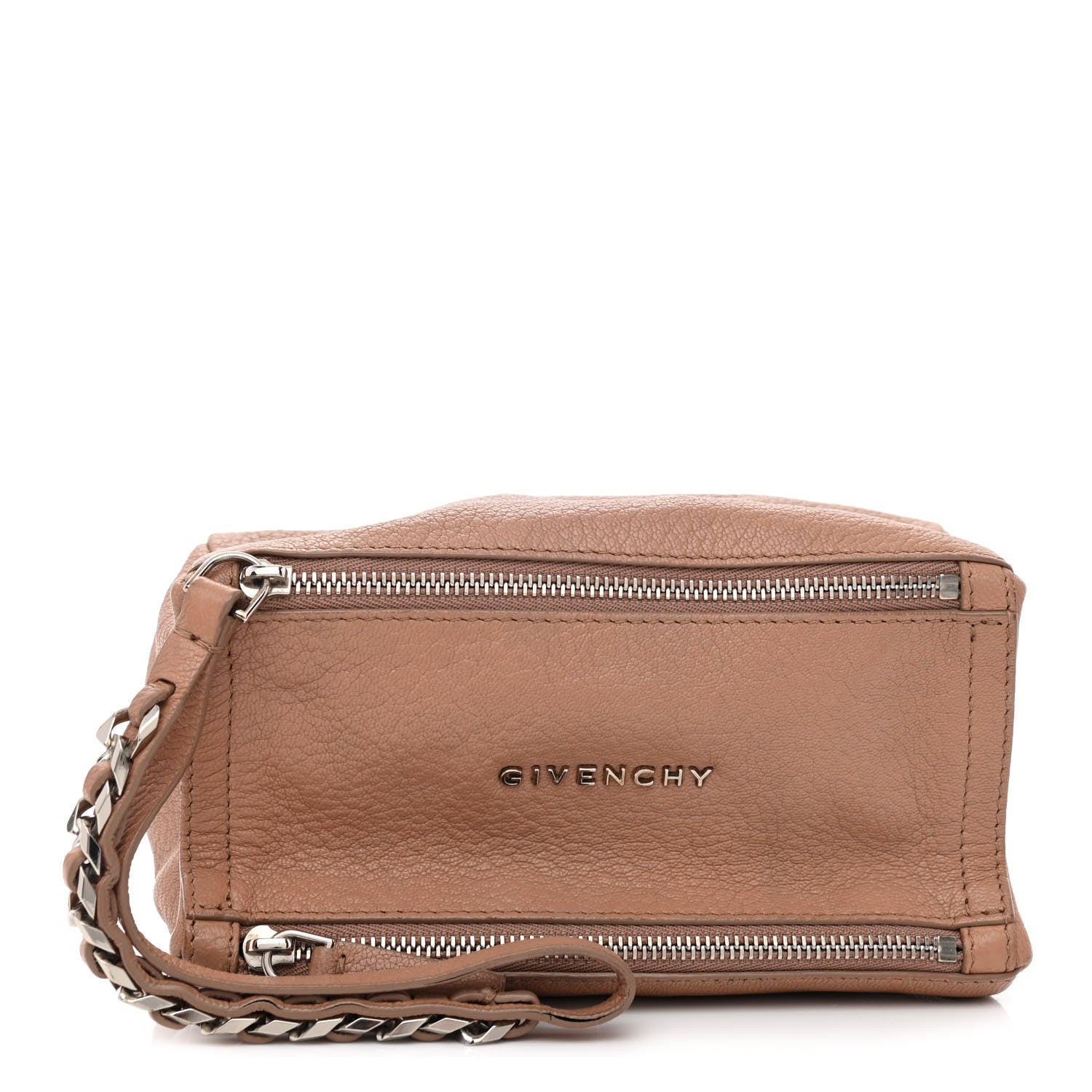 Givenchy Sugar Goatskin Pandora Wristlet Beige 1 of 12