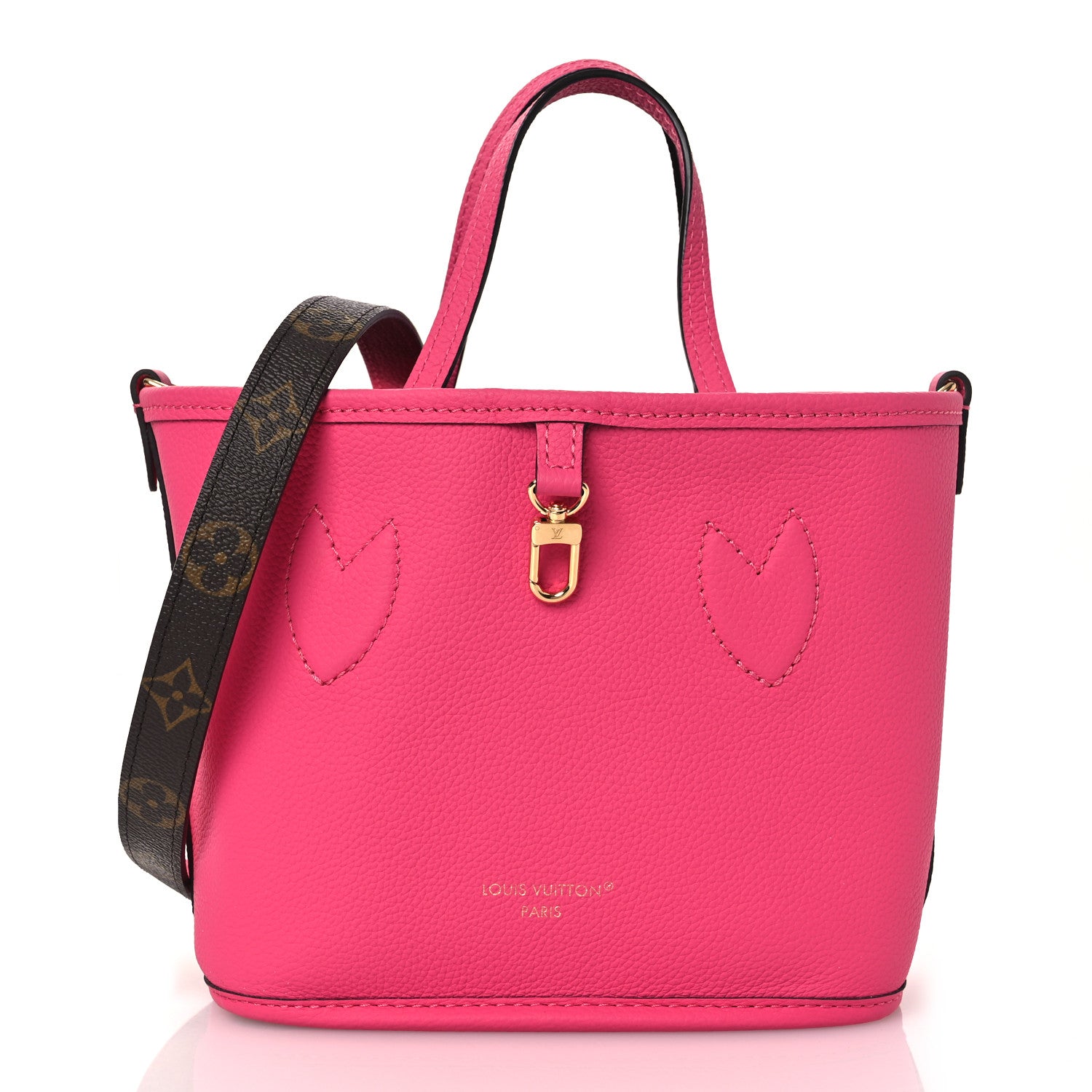 Louis Vuitton Monogram Neverfull Inside Out Bandouliere BB Rose Pondichery 3 of 20
