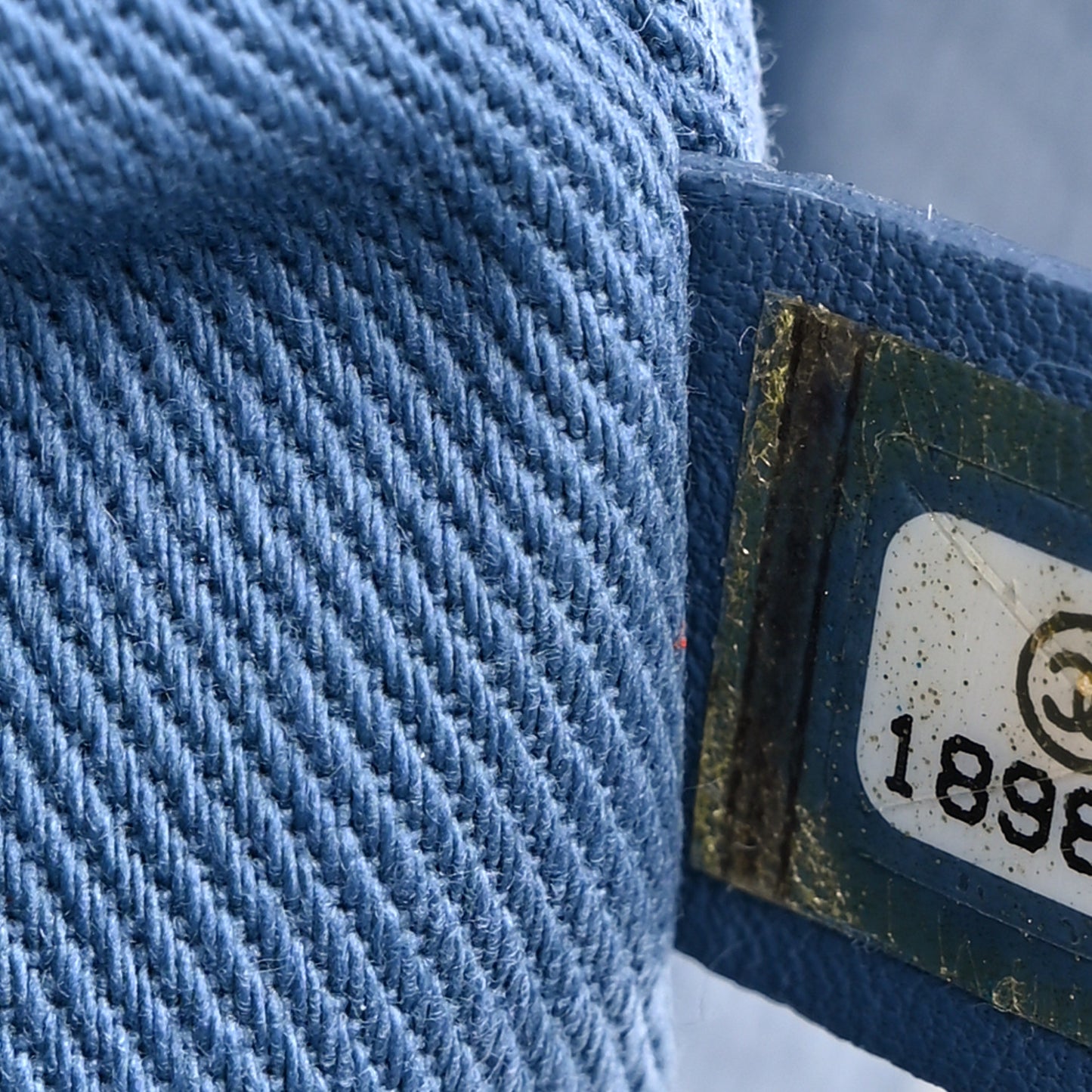 Canvas Medium Deauville Tote Denim Blue