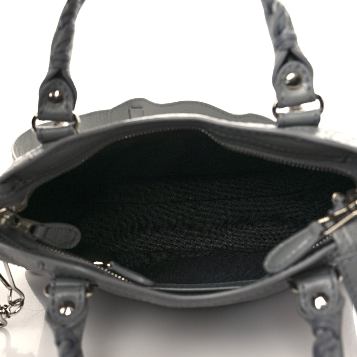 Balenciaga Agneau Giant 12 Silver Hardware Mini City Gris Haussmannien 5 of 9