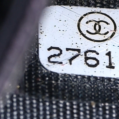 Chanel Iridescent Caviar Quilted Card Holder Black 8 of 11