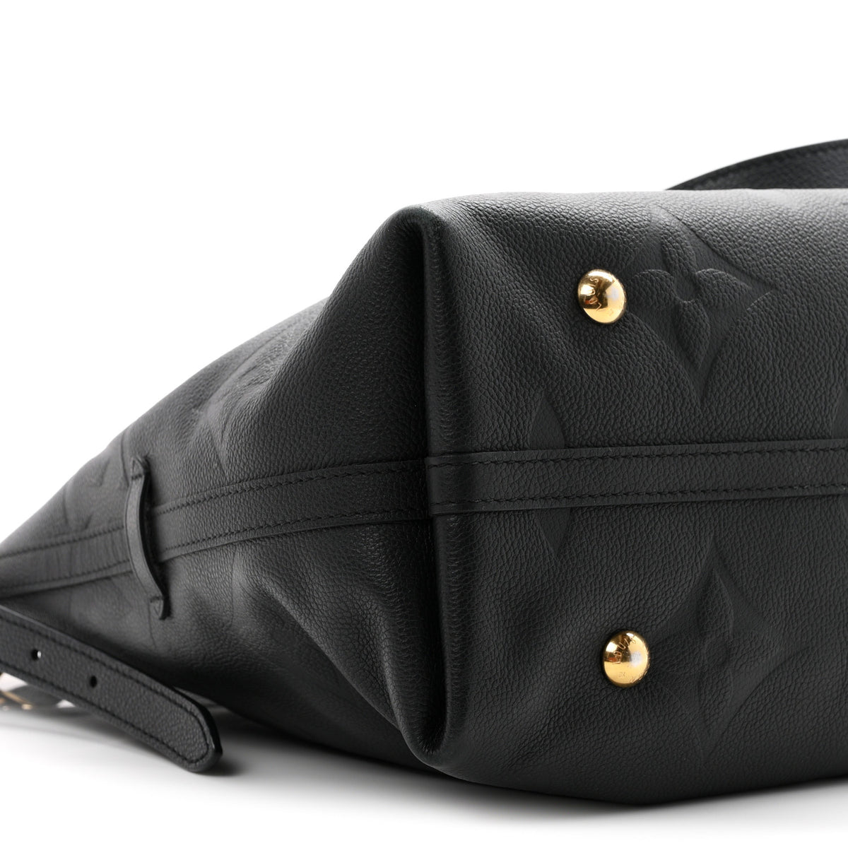 Louis Vuitton Empreinte Monogram Giant Carryall MM Black 9 of 11