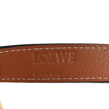 Loewe Raffia Small Basket Tote Bag Natural Orange 6 of 13