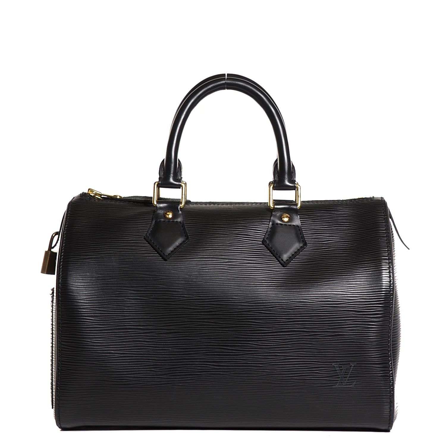 Louis Vuitton Epi Speedy 25 Black 1 of 7