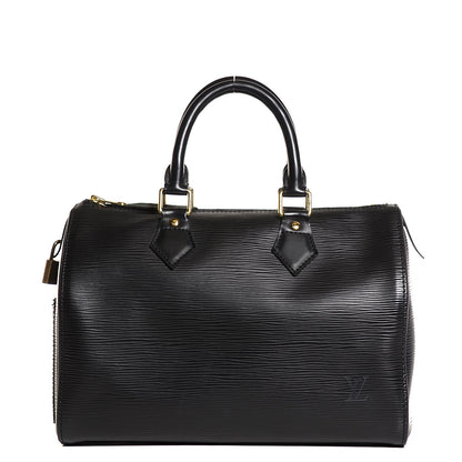 Louis Vuitton Epi Speedy 25 Black 1 of 7