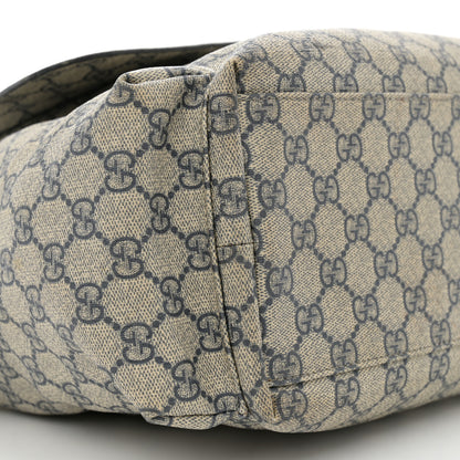 Gucci GG Plus Monogram Messenger Diaper Bag Navy 9 of 16