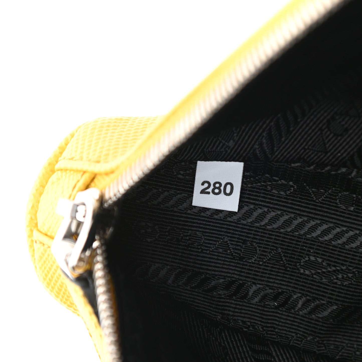 Saffiano Cuir Triangle Wristlet Sole