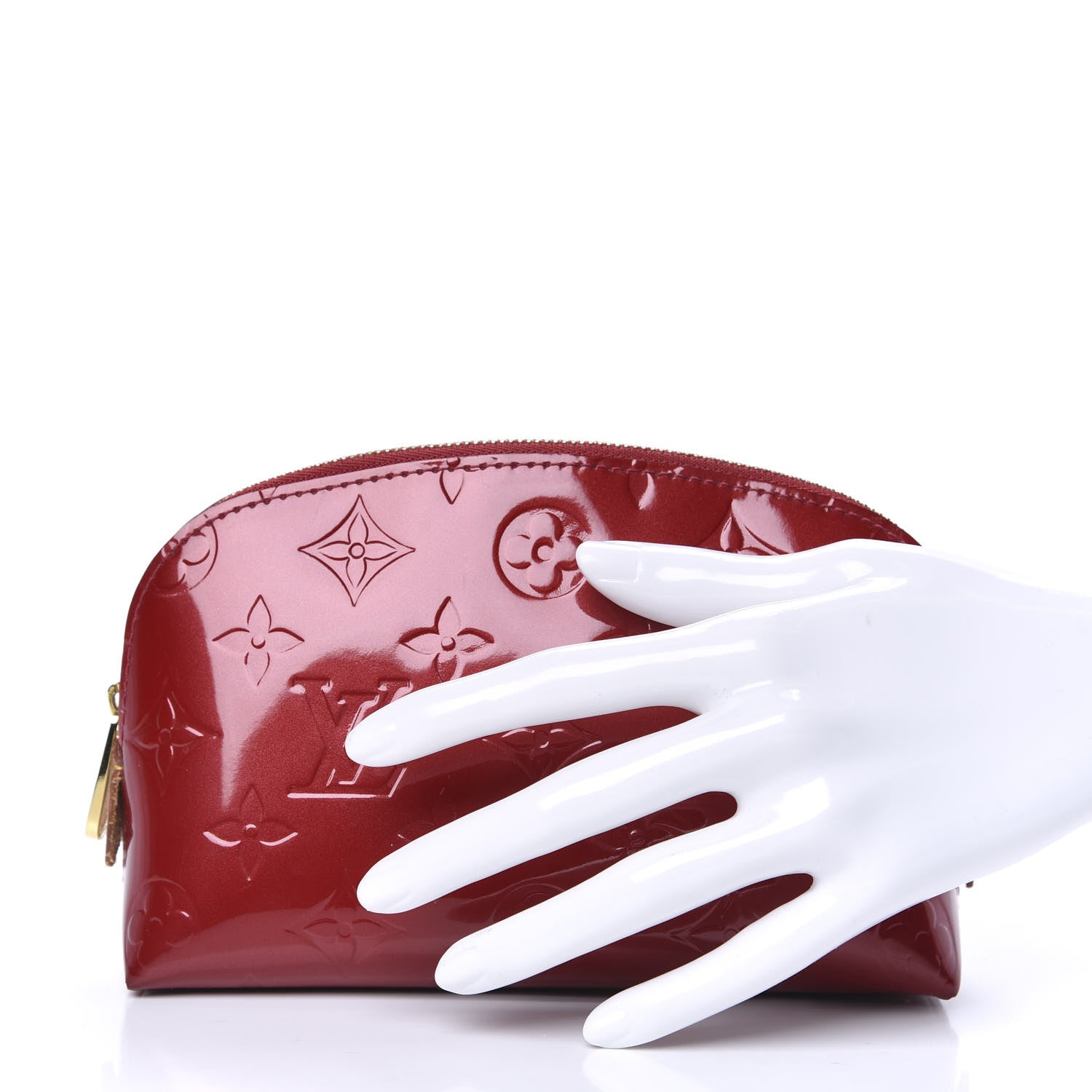 Louis Vuitton Vernis Cosmetic Pouch Pomme D'Amour 2 of 8