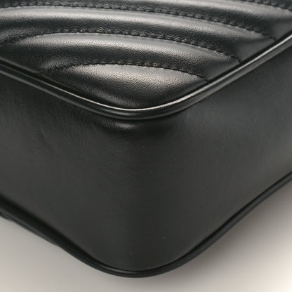 Saint Laurent Calfskin Matelasse Monogram Lou Camera Bag Black 8 of 8