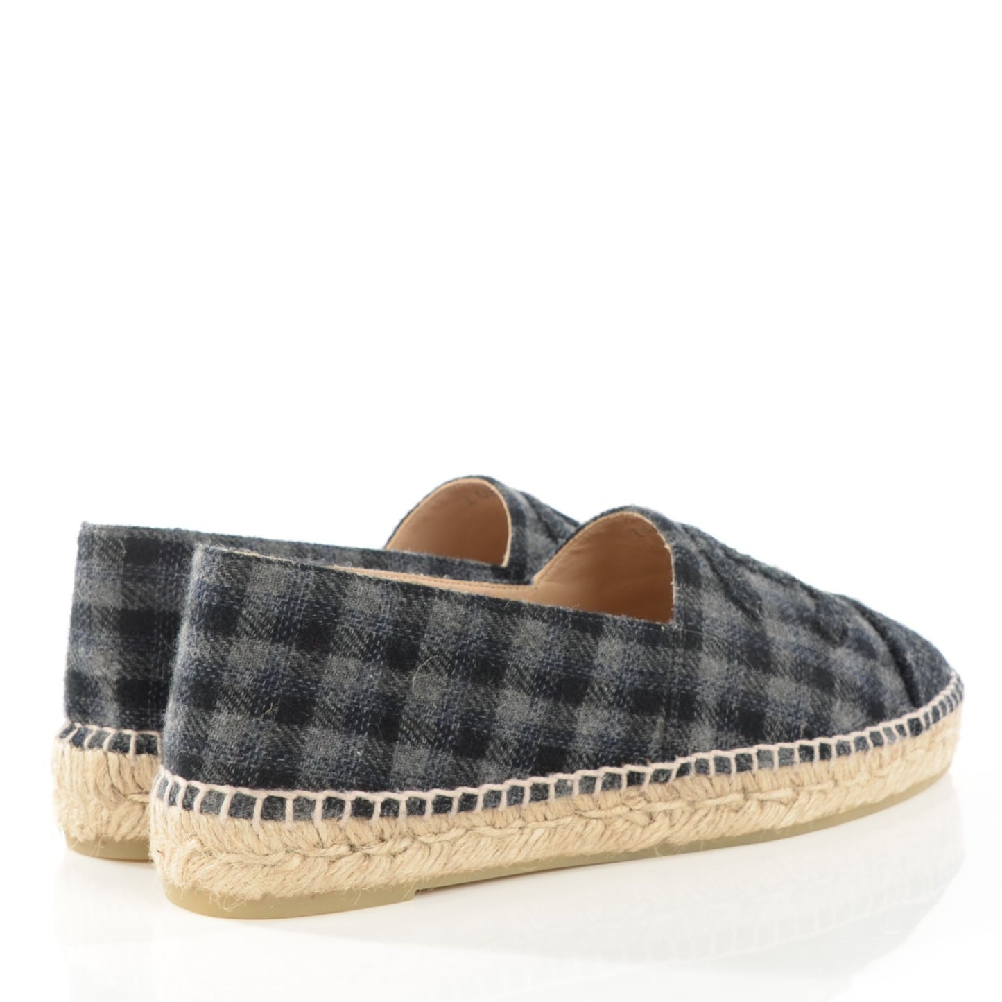 Flannel CC Espadrilles 39 Grey Black