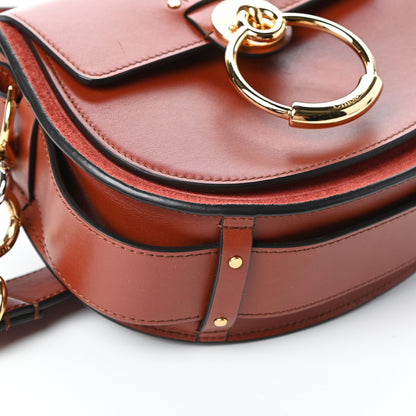 Chloe Calfskin Small Tess Bag Sepia Brown 7 of 8