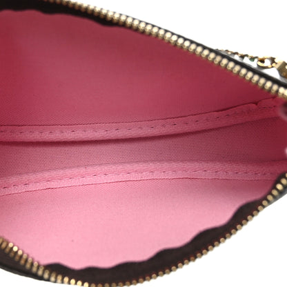 Louis Vuitton Monogram 2022 Christmas Animation Paris Mini Pochette Accessories Pink 5 of 9