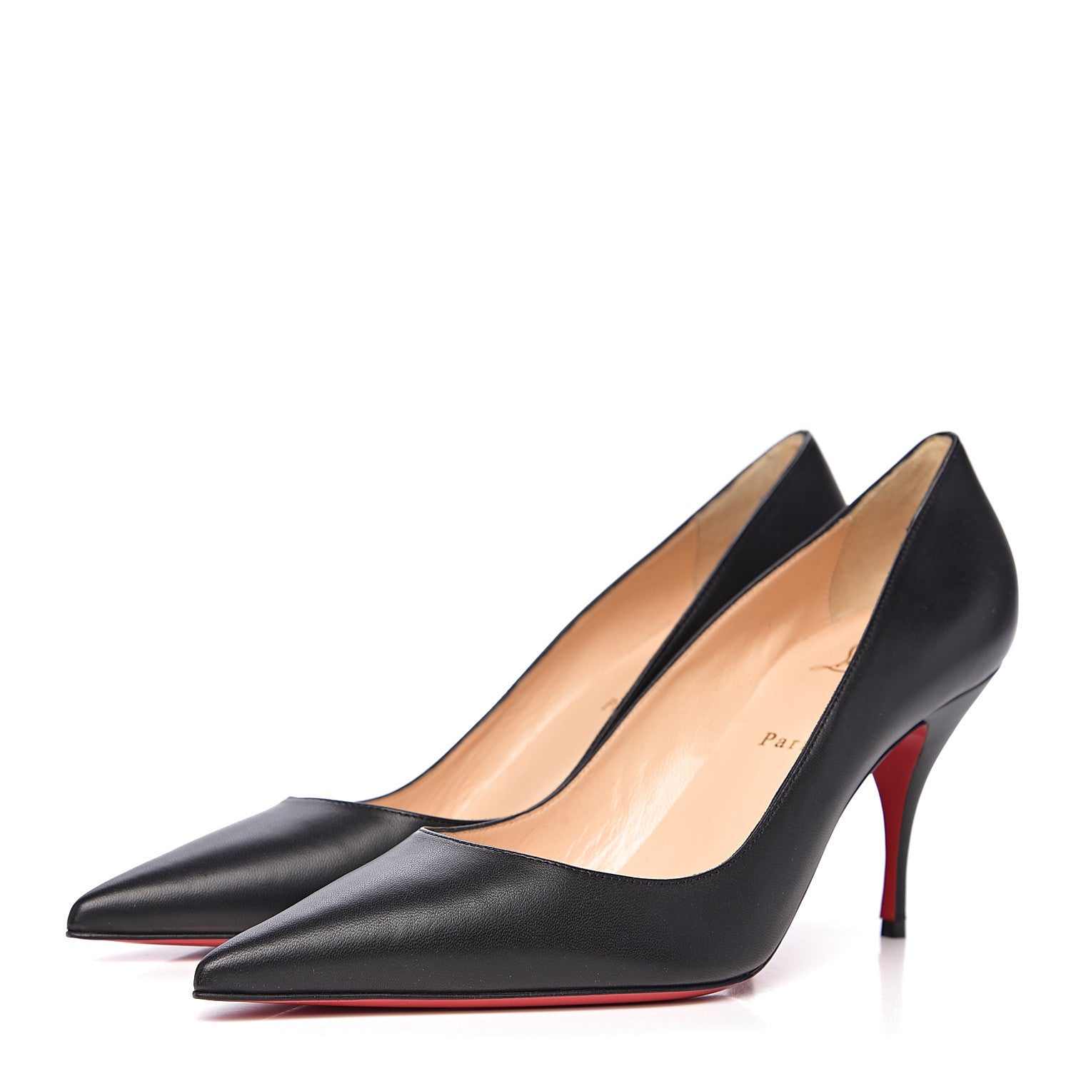 Christian Louboutin Nappa Clare 80 Pumps 41 Black 3 of 9