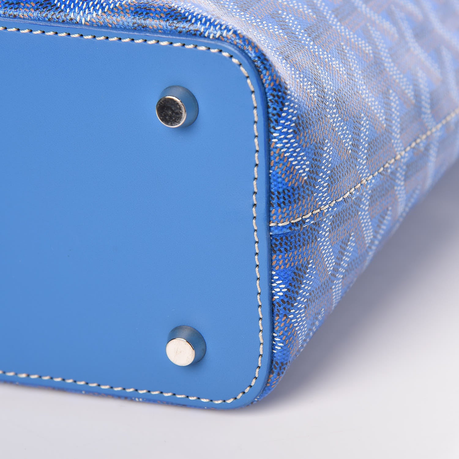 Goyard Goyardine Marie Galante PM Sky Blue 9 of 10