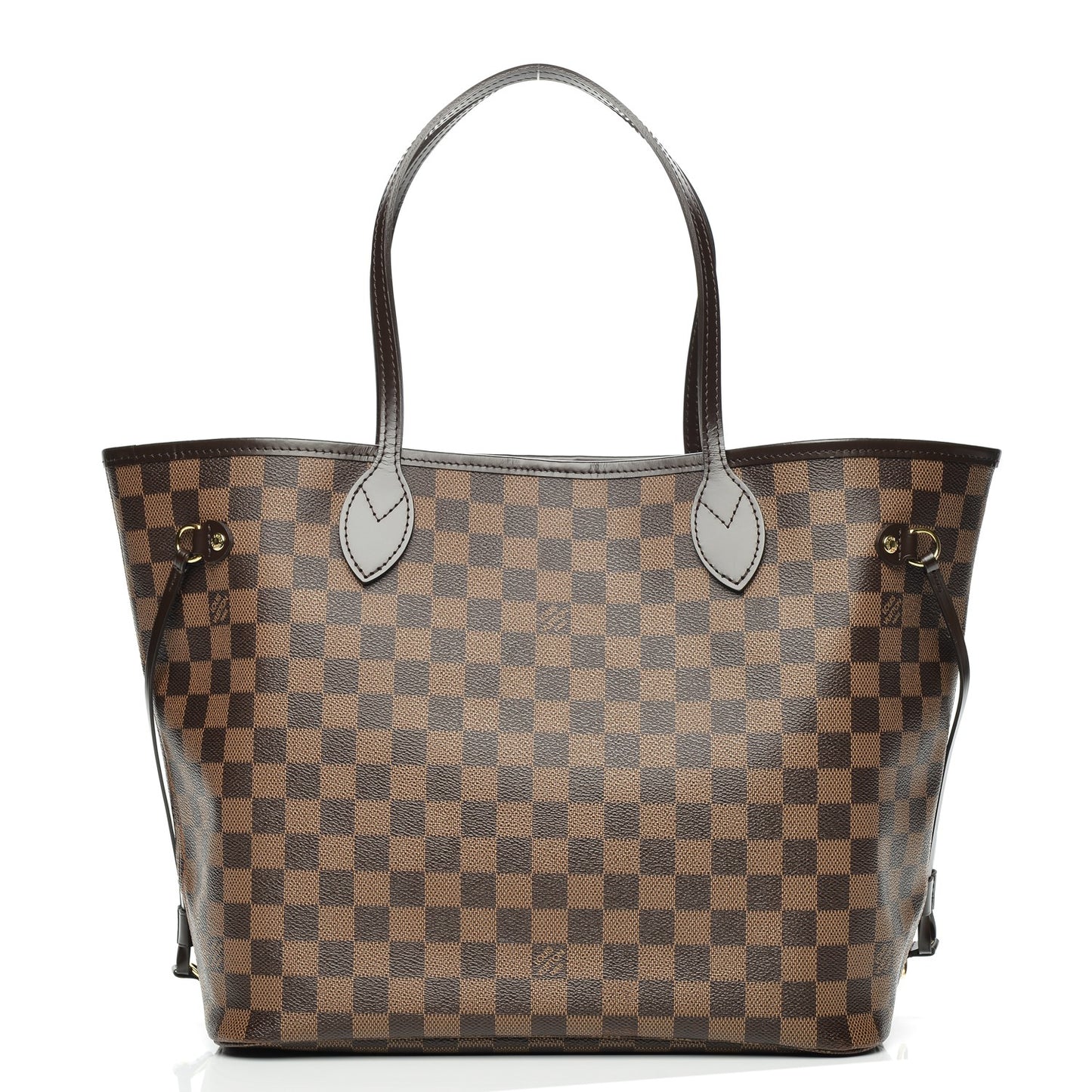 Damier Ebene Neo Neverfull MM Rose Ballerine