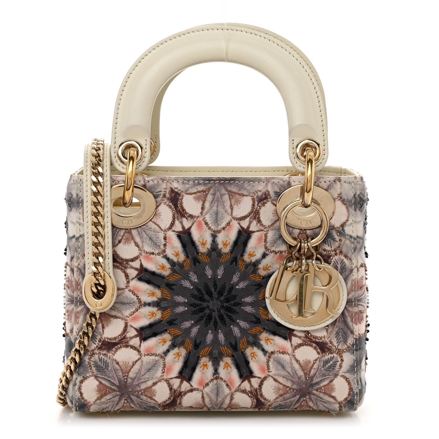 Christian Dior Calfskin Printed Mini KaleiDiorscopic Lady Dior Multicolor 1 of 11