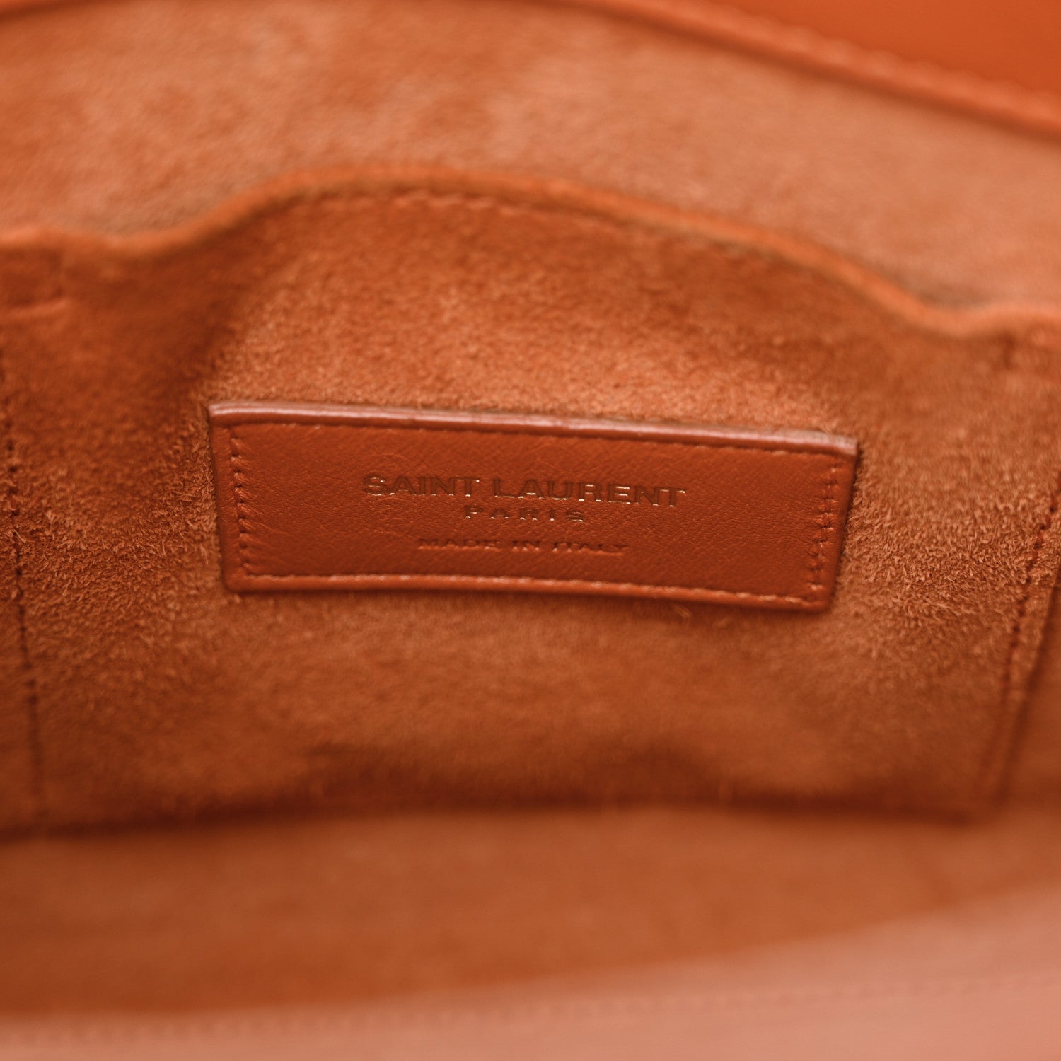 Saint Laurent Calfskin Nano Sac De Jour Orange 6 of 13