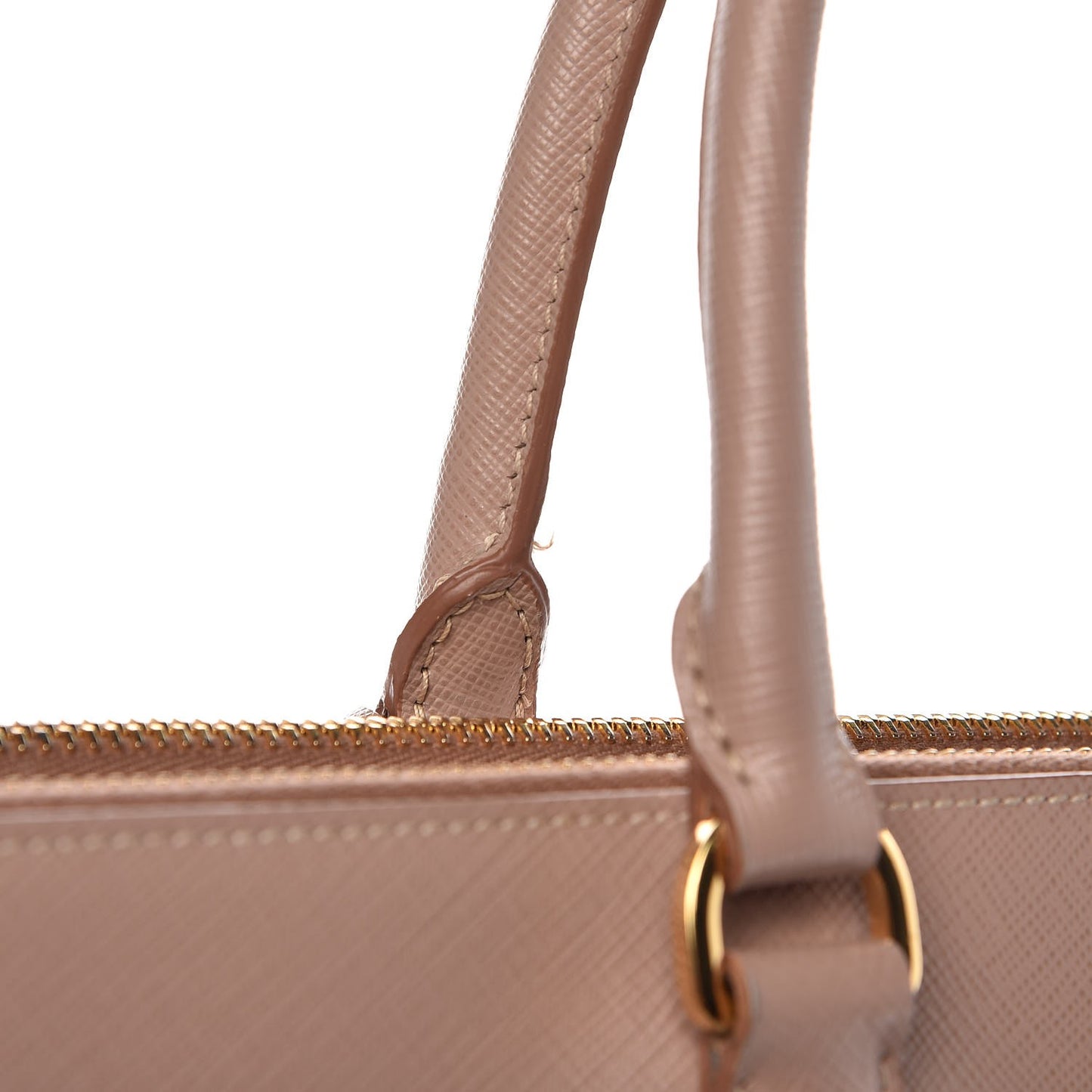 Saffiano Large Galleria Double Zip Tote Cammeo