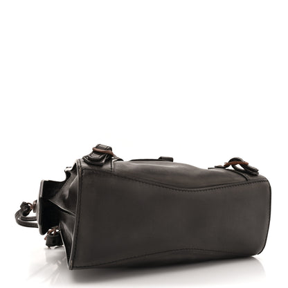 Balenciaga Used Calfskin Black Hardware Mini Neo Classic City Black 4 of 15