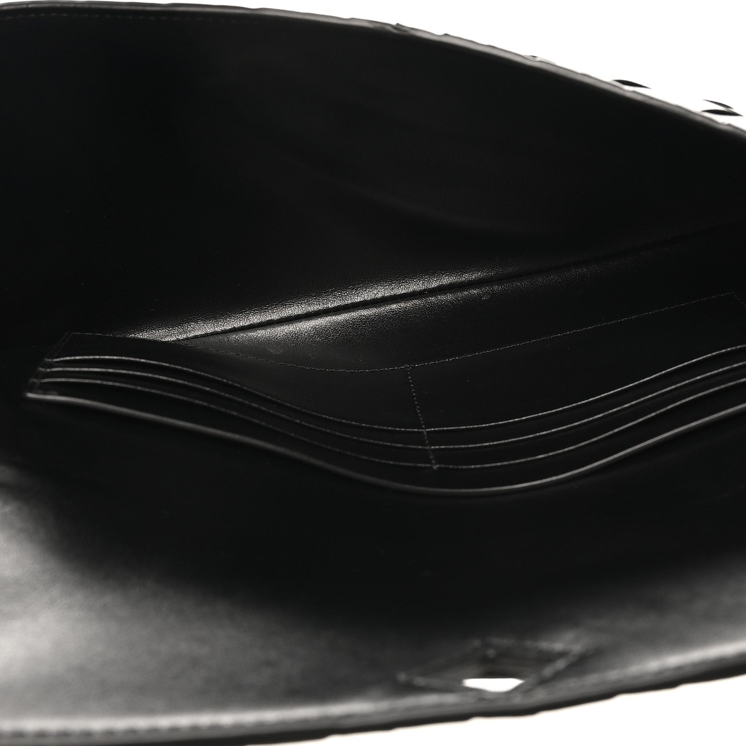 Bottega Veneta Nappa Intrecciato Long Andiamo Top Handle Clutch Black 5 of 7