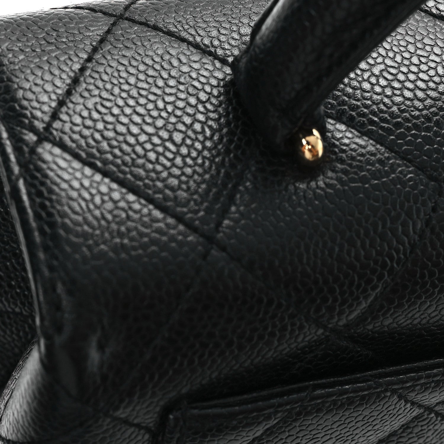 Chanel Caviar Quilted Jumbo Kelly Flap Black 11 of 11