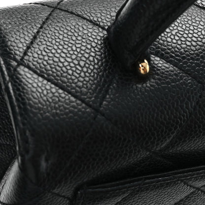 Chanel Caviar Quilted Jumbo Kelly Flap Black 11 of 11