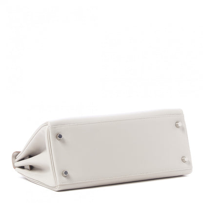 Hermes Evercolor Kelly Retourne 28 Gris Perle 5 of 36