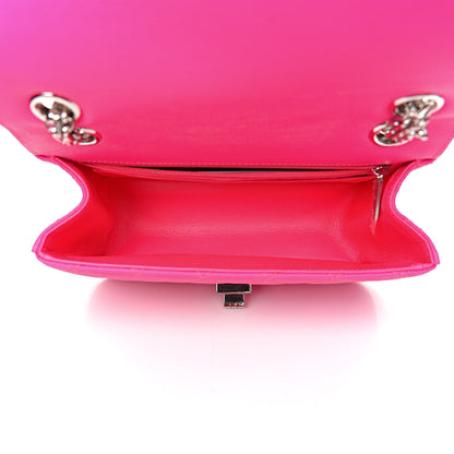 Chanel Goatskin Quilted 2.55 Reissue Mini Flap Fluorescent Pink 5 of 12