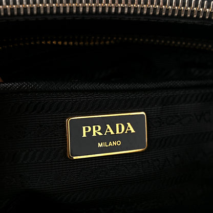 Prada Saffiano Medium Galleria Double Zip Tote Black 7 of 12