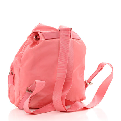 Prada Nylon Vela Medium Backpack Pink 3 of 19