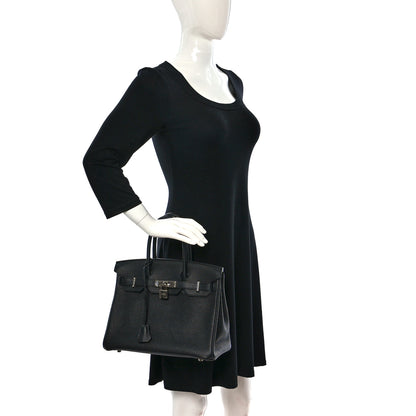 Hermes Togo Birkin 30 Black 2 of 15