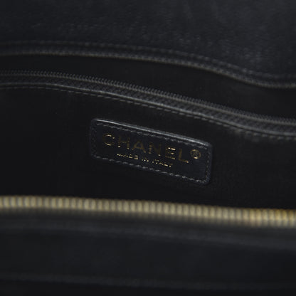 Chanel Caviar Quilted Grand Shopping Tote GST Black 8 of 10