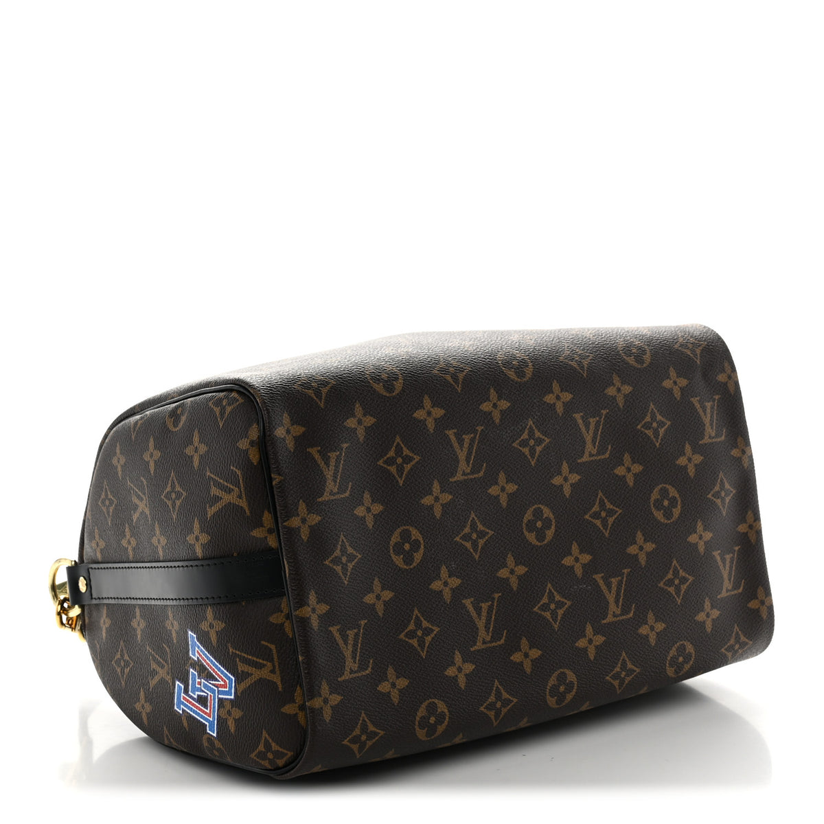 Louis Vuitton Monogram My World Tour Speedy Bandouliere 30 Black 4 of 10