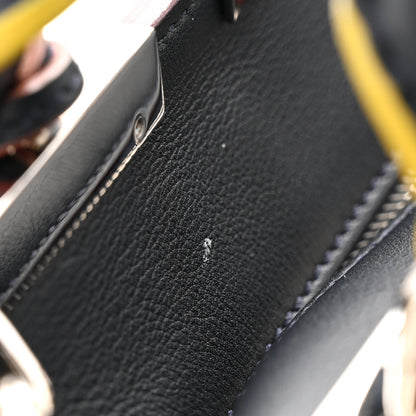 Fendi Vitello Dolce Mini 3Jours Tote Blue Notte 11 of 12