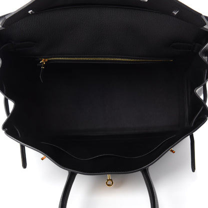 Hermes Togo Birkin 35 Black 5 of 11