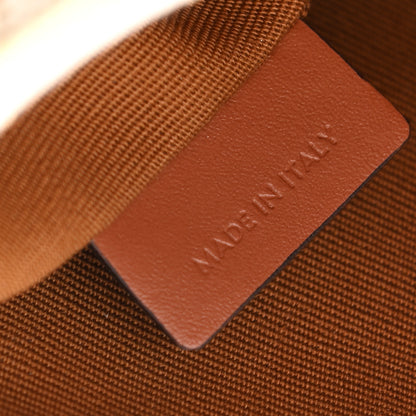 Celine Canvas Calfskin Ava Triomphe Shoulder Bag White 8 of 11