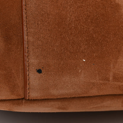 Saint Laurent Suede Small Le 5 A 7 Soft Hobo Snuff 10 of 10